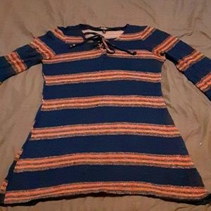 3/$20 Striped tunic